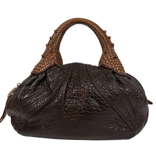 Fendi spy bag brown leather - spy,