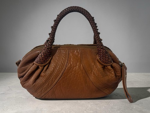 Fendi spy bag brown - brown, leather