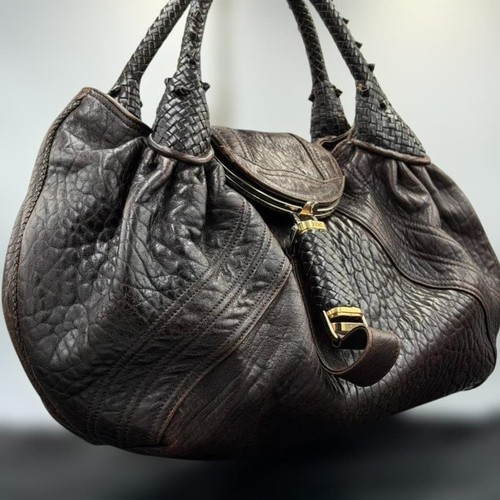 Fendi spy bag dark brown - dark,